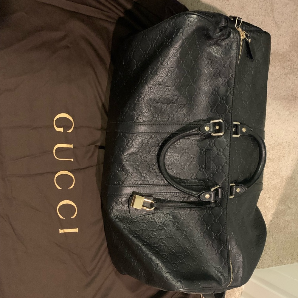 Authentic Gucci Duffel Bag